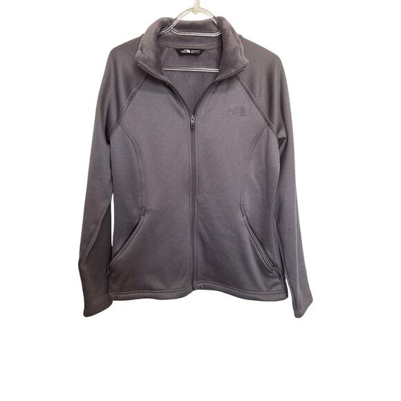 The North Face Women's Full Zip Jacket Size Medium Gray - Picture 1 of 11